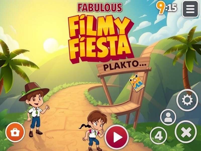 Fabulous Filmy Fiesta Gameplay Screenshot
